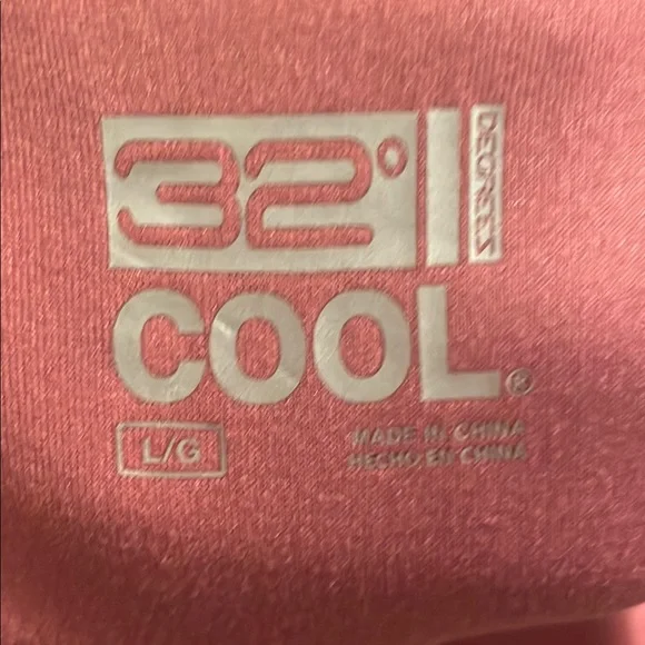 32 degrees Cool Pink Fitted with padding and shelf bra Tank Top - Picture 3 of 5